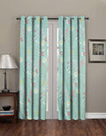 Amazon Brand  Umi Super Soft Brushed Microfiber Cotton Door Curtains 7 feet Set of 2,48X84(Inches) Living Room,Bedroom,Grommet