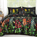 Wongs Bedding Floral Comforter Set 8 Pieces Comforter Bedding SetYs01Ab091356Q8UA