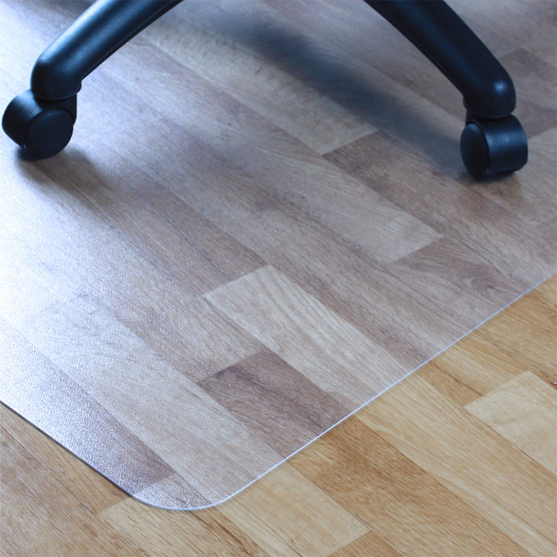 Floortex® Valuemat® Vinyl Lipped Chair Mat for Hard Floor - 47" x 35"
