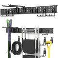 Ultrawall Garage Storage Organization, Versatile Storage Hooks Garden Tool Organizer Wall Mount, 48 Inch Yard Tool Organizer Han