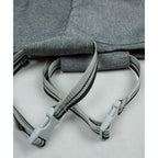Shield Outdoor Platinum Polyester 56' X 36' Fire Table Cover In Gray Melange