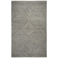 Rizzy Home Alora Decor Makalu 8' X 10' Geometric/Solid Gray/Natural Hand-Tufted Area Rug
