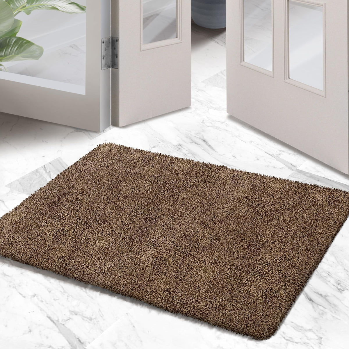 Rugmast Indoor Door Mat, 24'X36' Absorbent Non-Slip Mat With Rubber Backing, Front Door Mat Indoor Entrance Floor Mats, Dirt-R