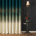 Story@Home Blackout Digital Print Long Door Curtains 9 Feet Long Set Of 2 | Room Darkening Curtain | Thermal Insulated Curtains