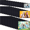 36 Pcs Magnetic Picture Frame Refrigerator Photo Holder with Clear Pocket Magnetic Photo Frames for Fridge Office Cabinet Locker