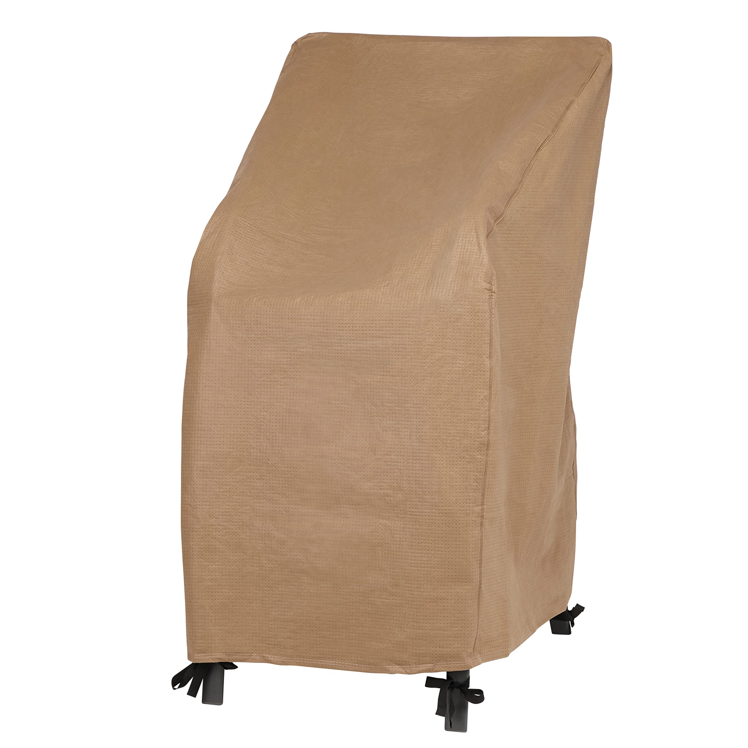 Duck Covers Essential Water-Resistant 28 Inch Stackable Chair Cover, Patio Furniture Covers