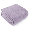 Pavilia Super Soft Throw Blanket For Couch, Fluffy Cozy Lightweight Purple Blanket, Large Fuzzy Warm Knit Blanket For Bed Sofa,