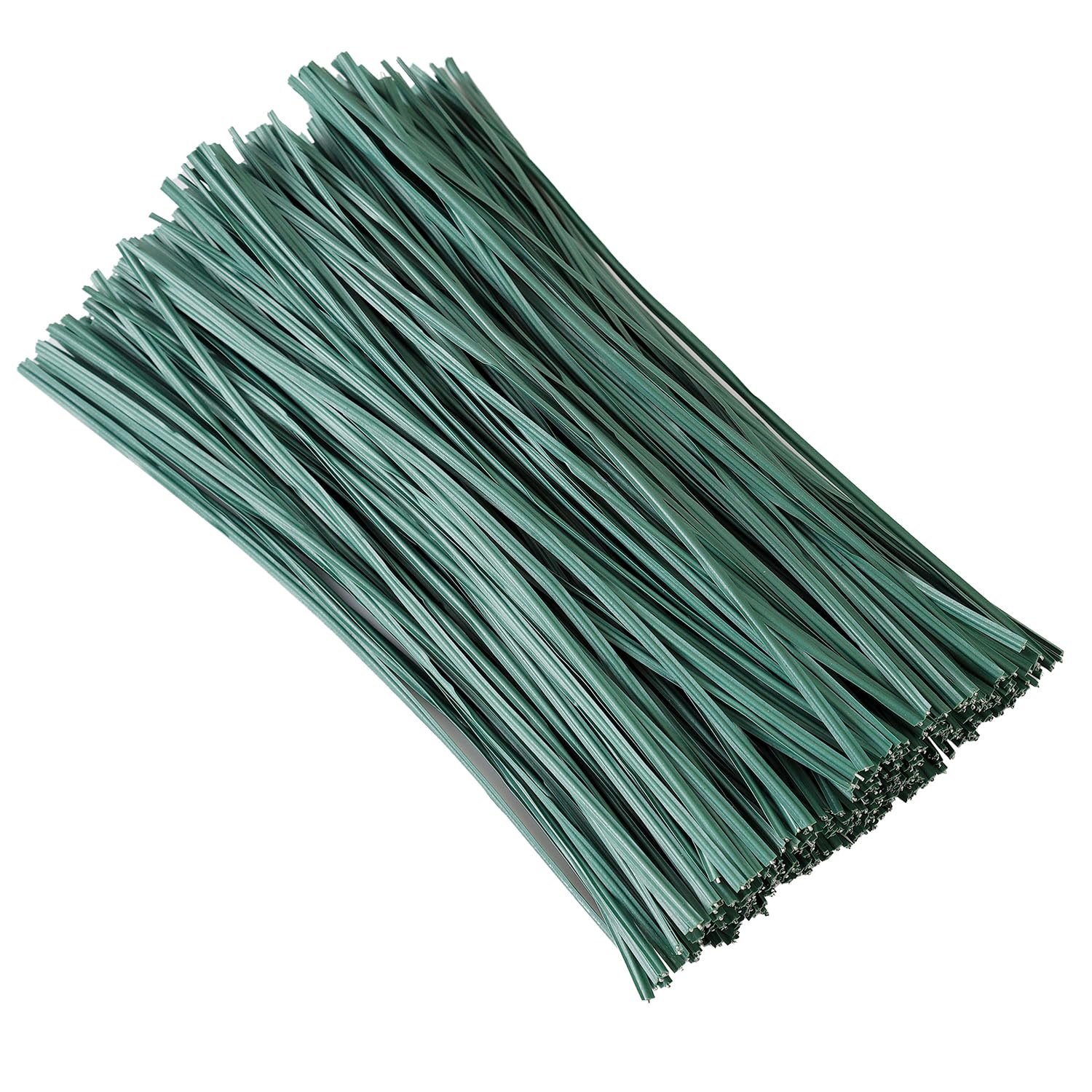 Tangyinrd 300 Pcs 6 Inch Blackish Green Plastic Twist Ties, Cable Ties, For Bags, Gardening Tools