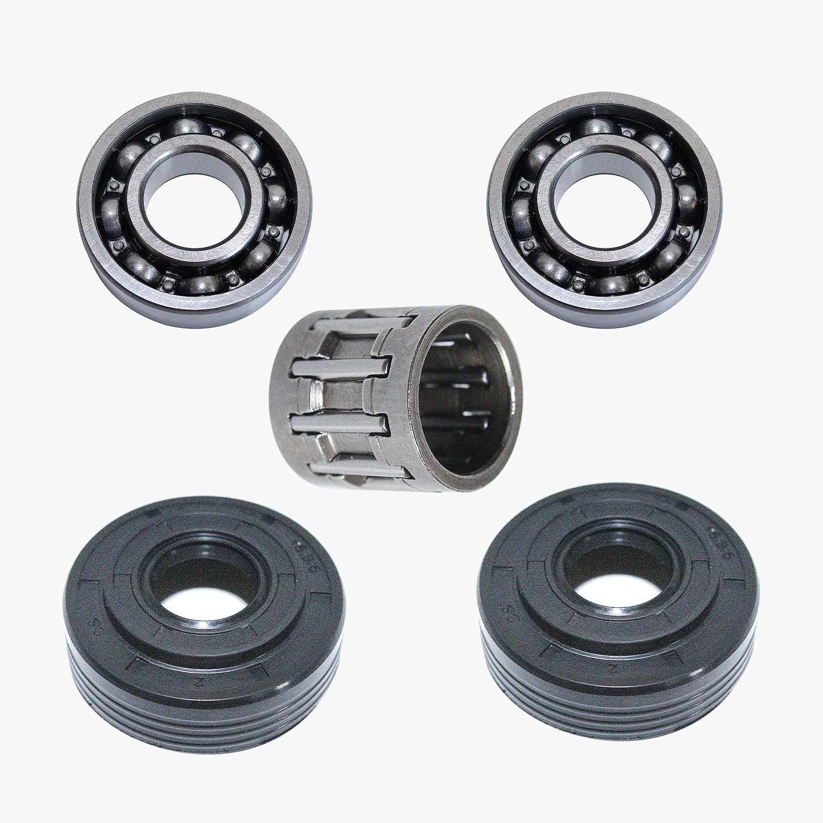 Crankshaft Crank Bearing Oil Seal Kit For Husqvarna 340 340E 345 345E 350 Epa Chainsaw Parts 503932301 503932302