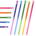 Zonon Color Changing Mood Metallic Glitter Pencil with Eraser Wooden Heat Activated Color Changing Pencils Thermochromic for Pri
