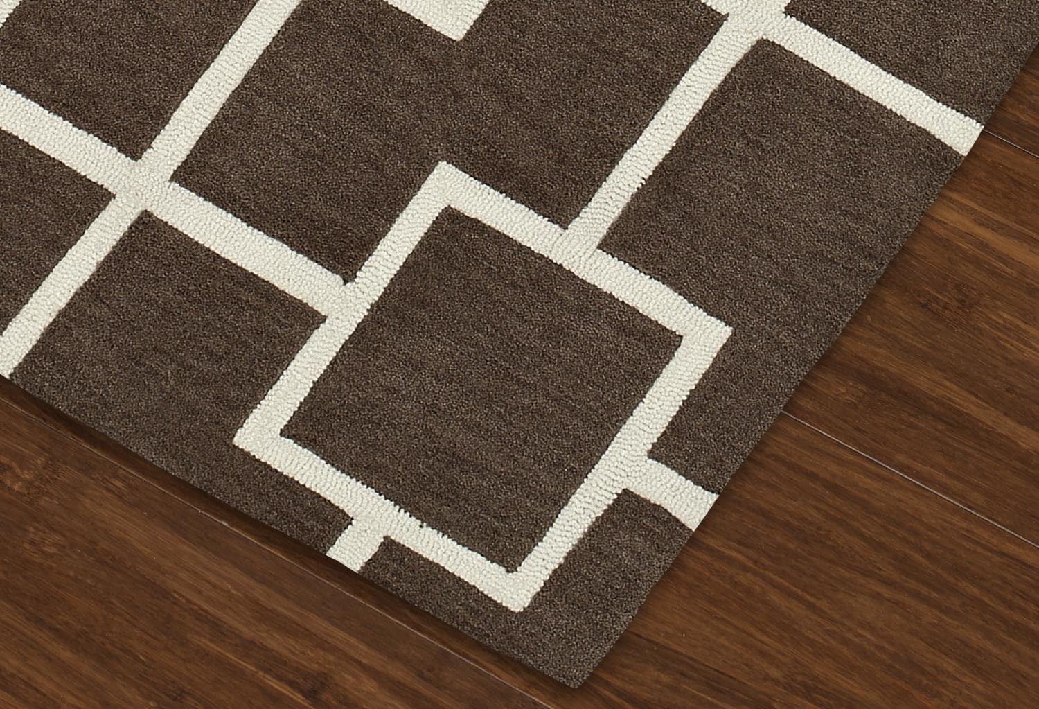Dalyn Rugs Infinity If 4 Area Rug, 9-Feet By 13-Feet, Mocha