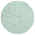 Seabreeze Sz11 Green Coastal Rug Round 8' X 8'