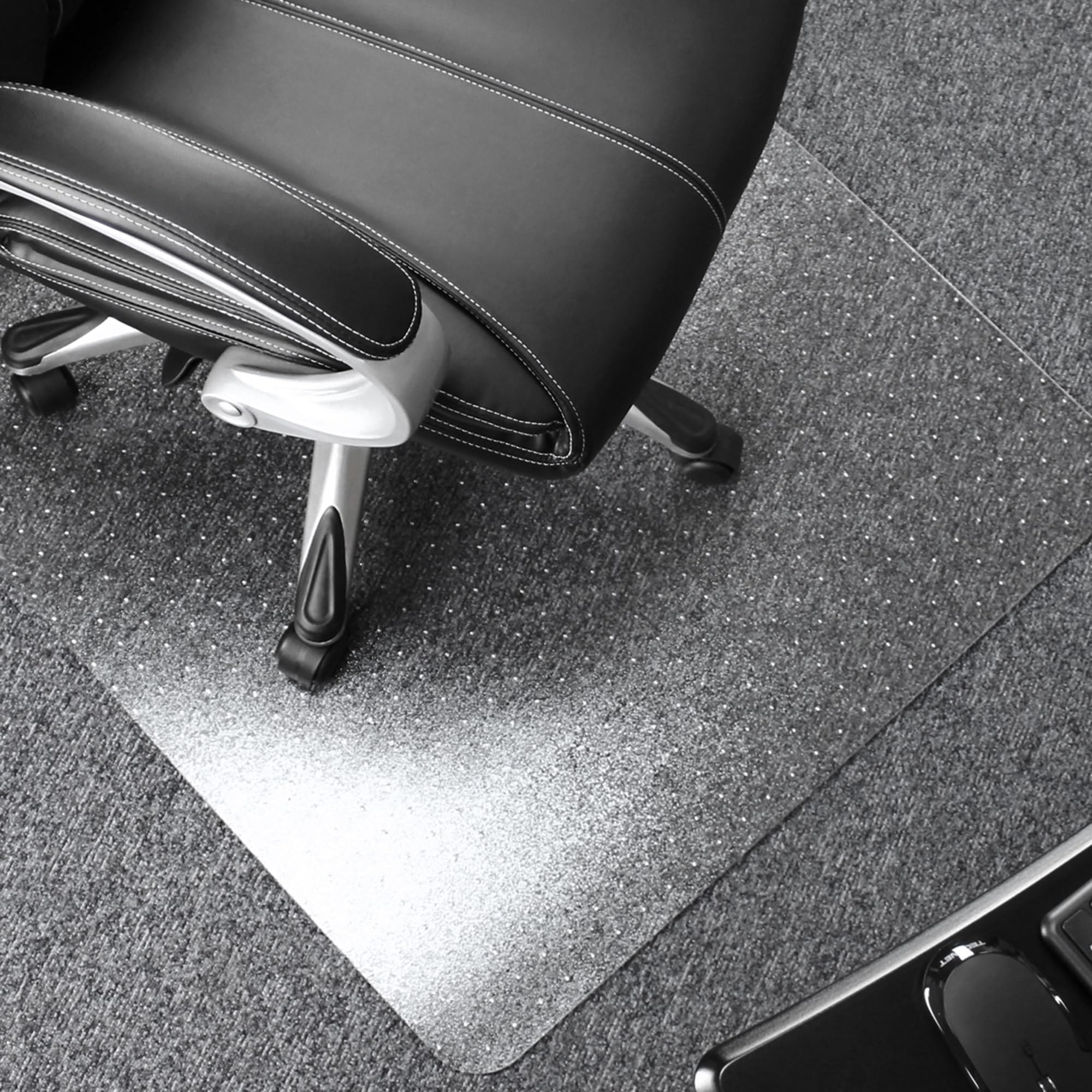 Ultimat Polycarbonate Square Chair Mat for Carpets up to 1/2" - 48 x 48"