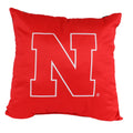 College Covers Etc Dp18 Pillow, 16' X 16', Nebraska Cornhuskers