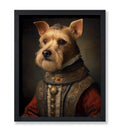 Poster Master Aristocratic Terrier Poster - Dog Print - Renaissance Art - Dog Breed Art - Gift for Men, Women & Animal Lover - F