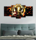 SAF Set Of 5 Wall Painting With Frame For Home Decoration, Living Room, Spa, Office, Hotel Big Size Wall D  cor 36 Inch x 18 Inc