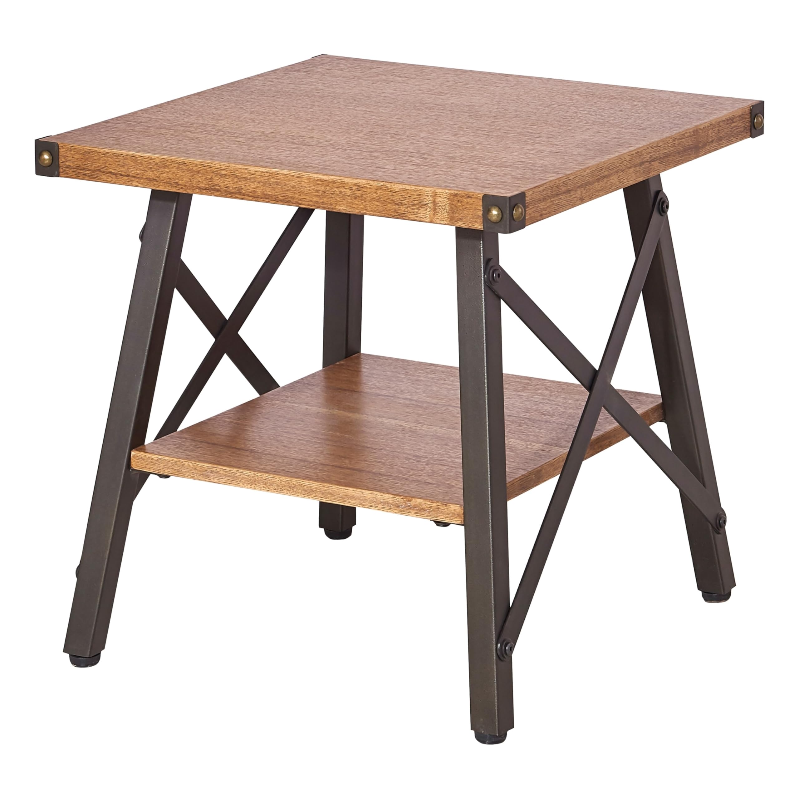 International Caravan Hamburg Contemporary Laredo End Table