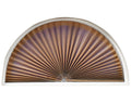 Redi Shade No Tools Original Arch Light Filtering Pleated Fabric Shade Natural, 72 W x 36 H
