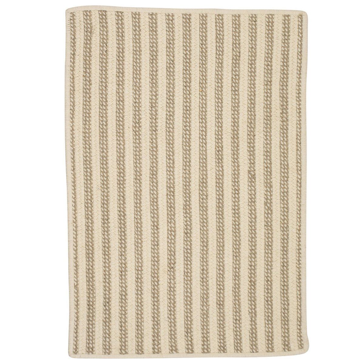 Woodland Rect Sample Swatch Rugs, 14 X 17&quot;, Natural Light Gray