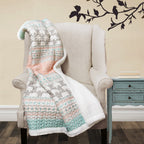 Lush Decor Elephant Stripe Fuzzy Reversible Sherpa Throw Blanket 60    X 50    Turquoise & Pink