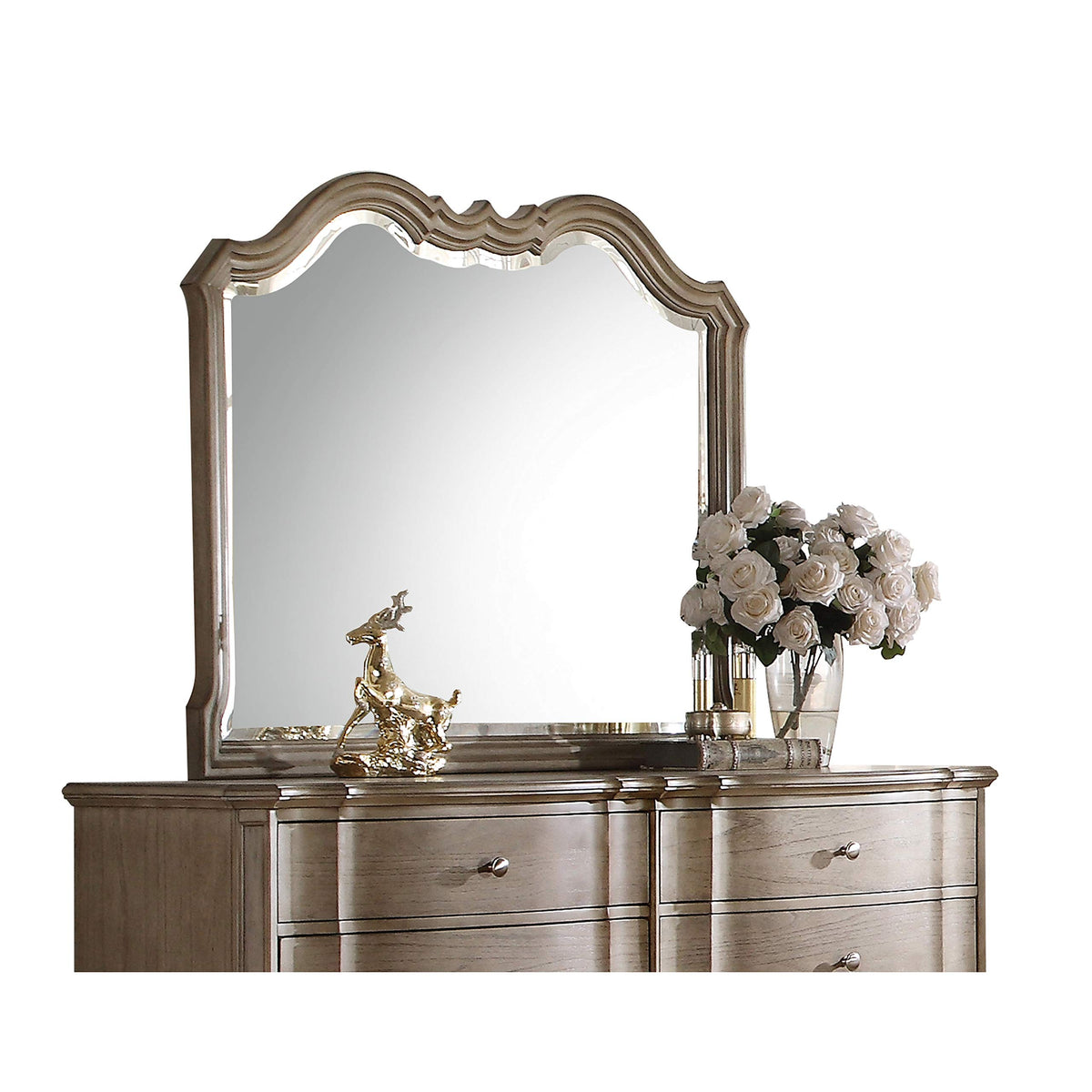 Acme Chelmsford Mirror - 26054 - Antique Taupe