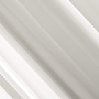 No. 918 Emily Sheer Voile Grommet Curtain Panel, 59'' X 120'', Eggshell Off-White