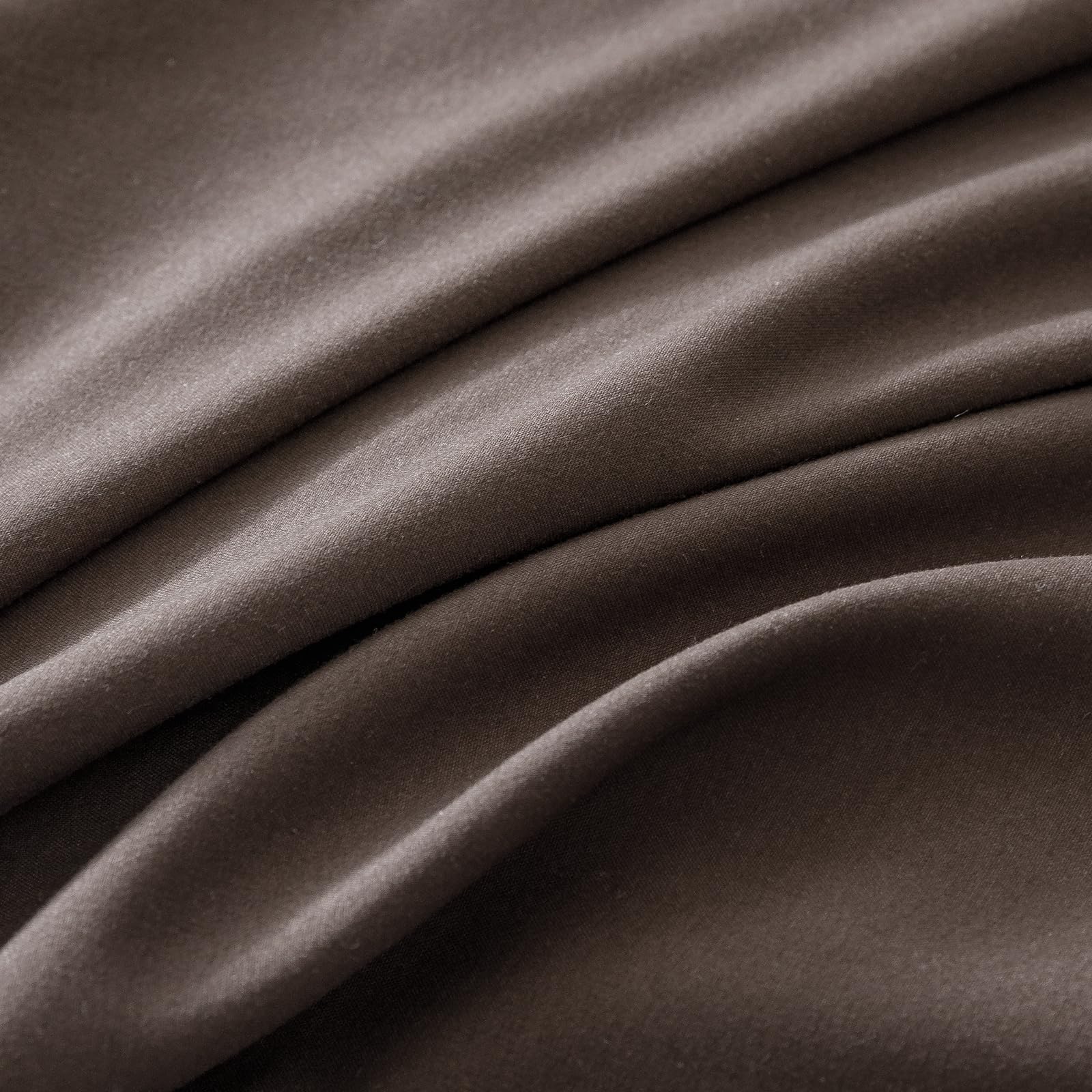 Clothknow Brown Queen Comforter Set 3Pcs Dark Brown Bedding Comforter Sets Coffee Queen Comforter Men Women Comforter All Season Lightweight Comforter Queen