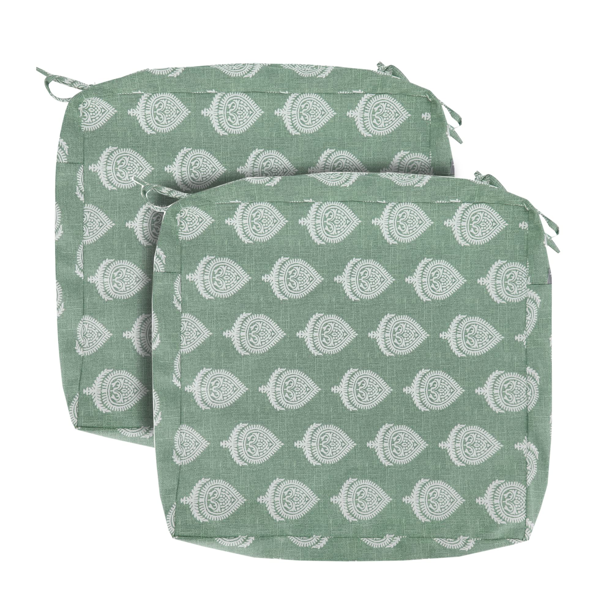 Funhome Outdoor Chair Cushion Covers 2 Pack, No Insert! Patio Cushion Covers Replacement 20' X 18' X 4', Water Resistant Chai