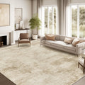 zesthome Washable Area Rug 6x9, Large Abstract Rugs for Living Room, Non-Slip Stain Resistant Rugs, 6x9 Area Rugs for Bedroom, D