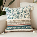 Modern Homes  Feel The Difference Cotton Homes Boho Tufted Decorative Throw Pillow Covers , Moroccan Style Cushion Covers With