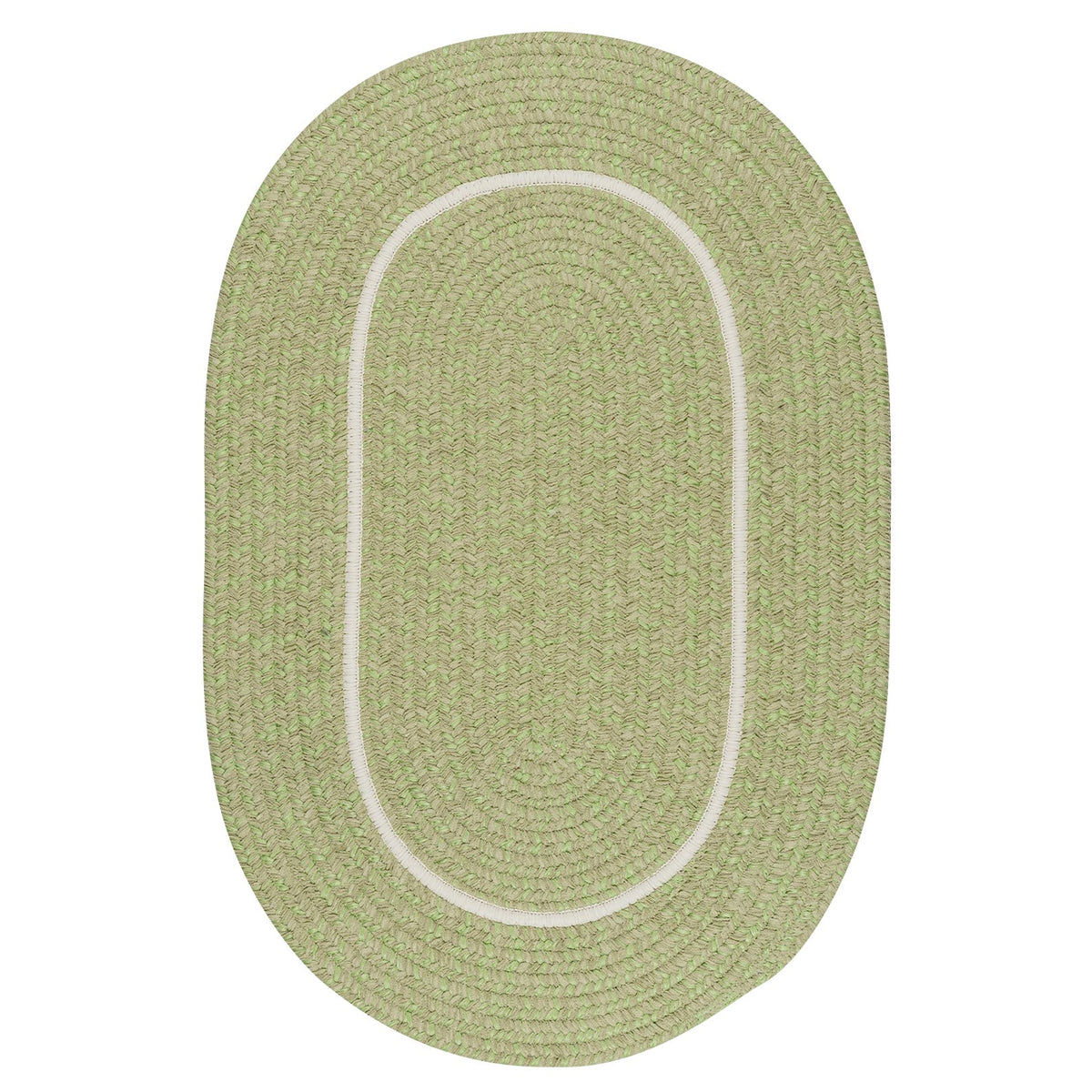 Silhouette Rug, 2 By 4-Feet, Celery