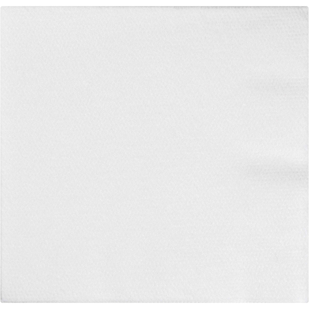Creative Converting 613272 24 Count Form & Function Better Than Linen Beverage Napkins, Any, White
