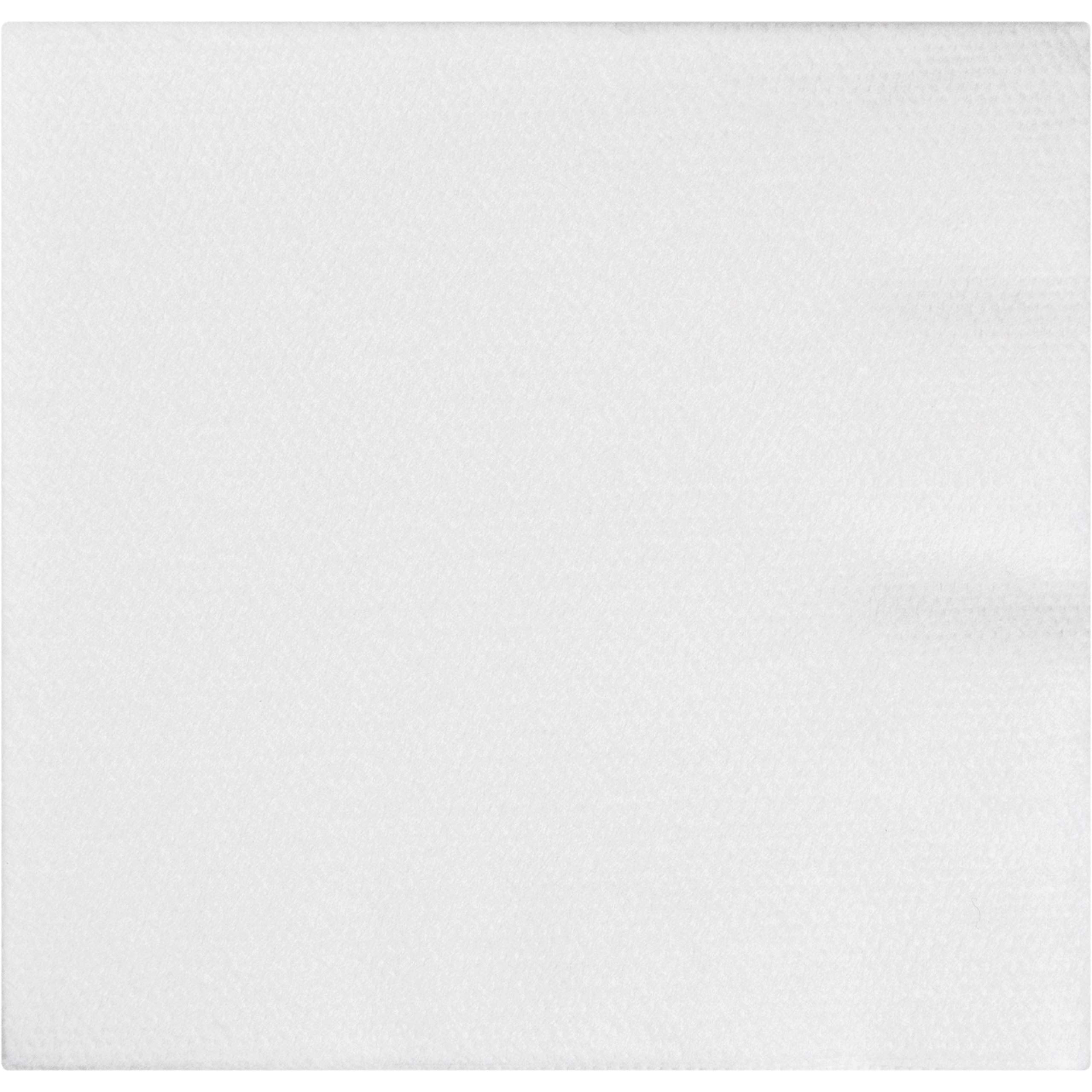 Creative Converting 613272 24 Count Form & Function Better Than Linen Beverage Napkins, Any, White