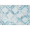 Sedona Sn15 Blue Transitional Rug Rectangle 5' X 7 ' 6"