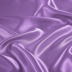Treely Satin Bed Sheets 6 Piece,Hotel Luxury Silky Queen Sheet Set With Deep Pocket, Fitted Sheet - Purple Queen Size Satin Shee