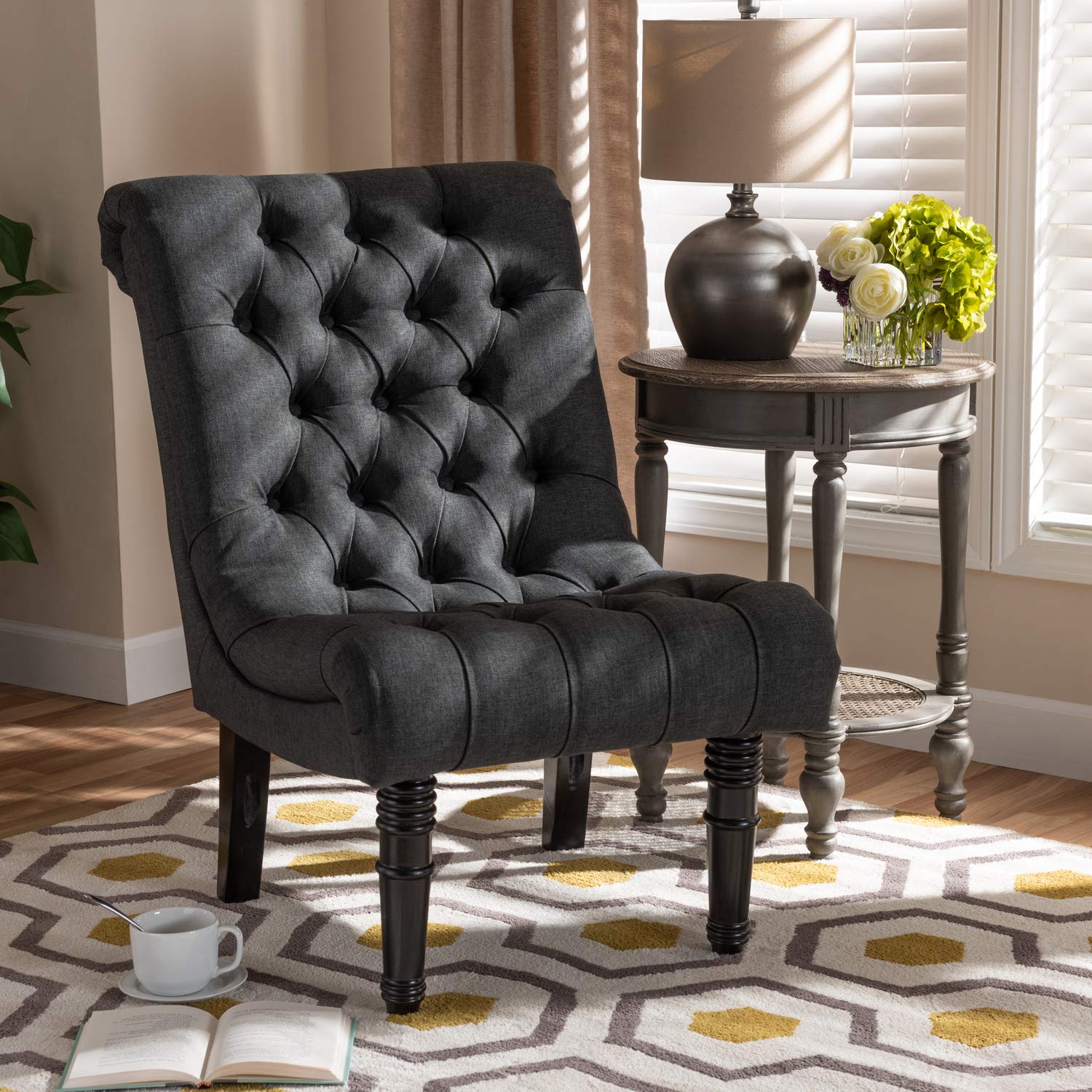 Baxton Studio Barthe Accent Chair