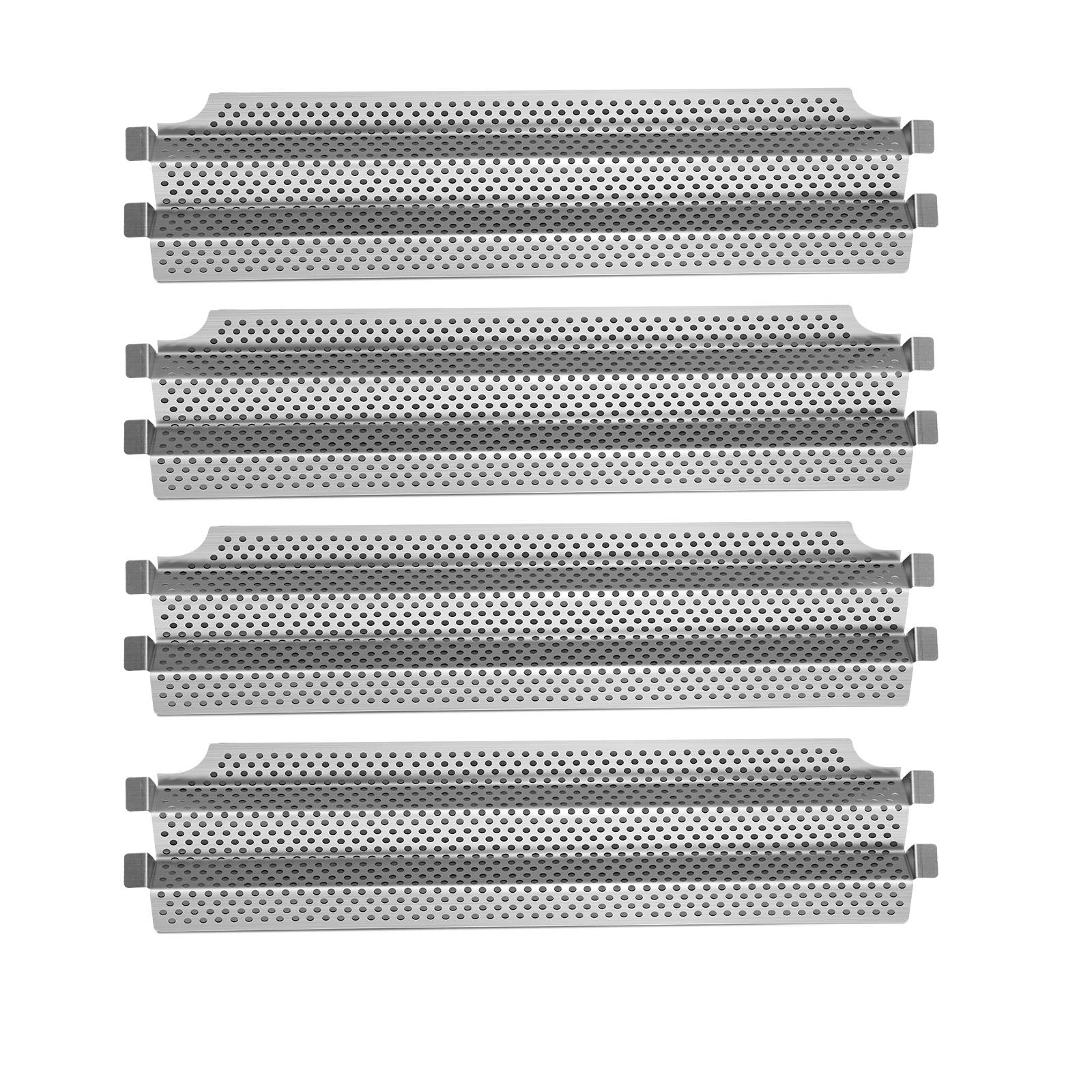 Damile Stainless Steel Grill Heat Plates Heat Shield Burner Covers Replacement, Bbq Gas Grill Parts For Viking Vgbq 30 In T Seri