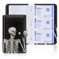 Rouidr Business Card Organizer, Rfid Business Credit Card Holder With 96 Card Slots, Portable Leather Card Wallet For Women, Sku