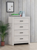Coaster Brantford Chest, Coastal White