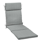 Arden Selections Earthfiber Outdoor Chaise Cushion, 21 X 72, Rain-Proof, Fade Resistant, Cushion For Chaise Lounger 21 X 72, Sto