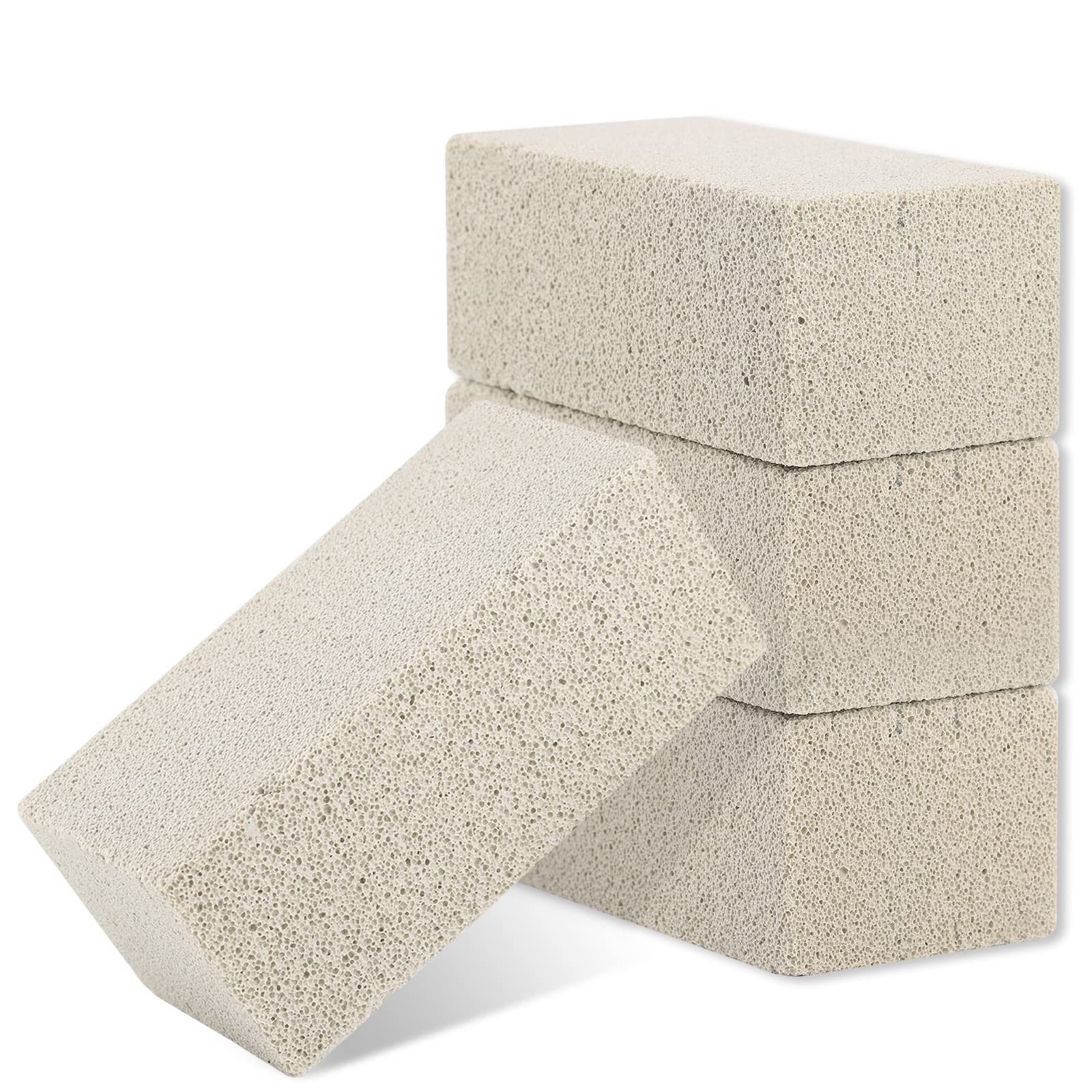 Mowot Blackstone Brick Bbq Cleaning Stone Block Heavy Duty Flat Top Grill Bricks Pumice Stone Griddle Cleaner Non-Scratch For Re