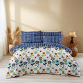 Loomlyfe 300 Tc Cotton All Season King Size Ac Comforter || Blanket || Duvet With 1 King Size Flat Bedsheet 108X108 Inch And 2 L