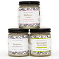 FONTANA CANDLE CO. - Spring Candle Bundle | 3 Lightly Scented Candles | Made from Beeswax and Coconut Oil | Pure Essential Oils 