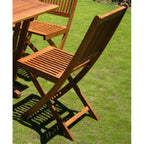 International Caravan Furniture Piece Royal Tahiti Set Of 2 Outdoor Folding Garden Chair