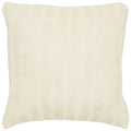 Rizzy Home | T05066 | 18"x18" White/Neutral/White Decorative Pillow | Down Fill