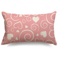 Jxzygmd Valentines Day Pillow Covers 12X20 Birthday Gifts Love Pattern Throw Pillow Cover Decorations Farmhouse Outdoor For Home