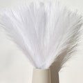 Mandy'S 20Pcs White Silk Pampas Grass Artificial Fake Flowers 18' For Mother'S Day Easter Home Kitchen Wedding Decorations Wedd