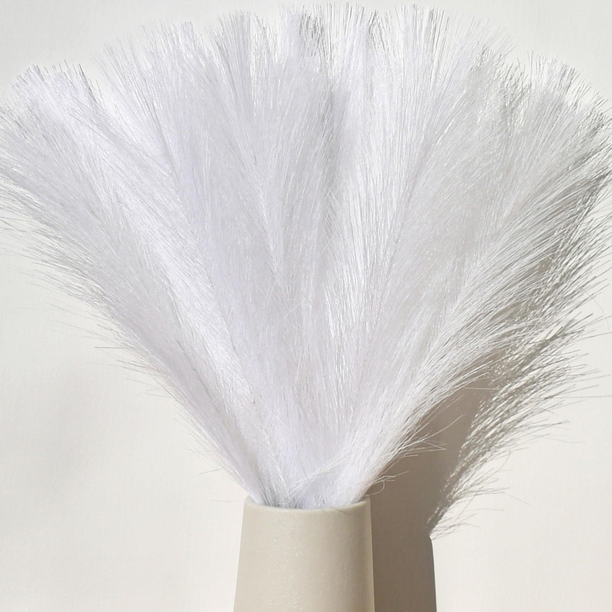 Mandy'S 20Pcs White Silk Pampas Grass Artificial Fake Flowers 18' For Mother'S Day Easter Home Kitchen Wedding Decorations Wedd