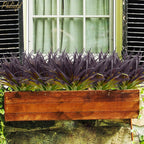 Phliofd 32 Pcs Artificial Grass Fake Grass Plants 17.3In Outdoor Plants Uv Resistant Faux Greenery Stems For Home Window Garden