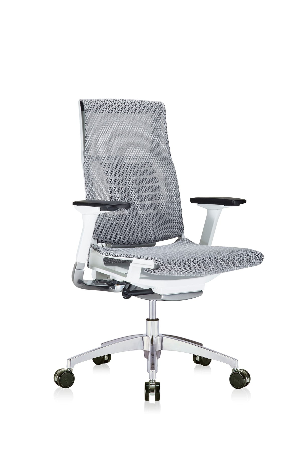 Eurotech Seating Powerfit White Frame-All Mesh Desk Chair